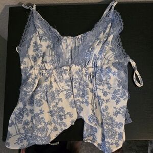 Floral Lace Trim Out From Under Set